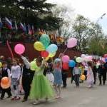 Праздничный парад в Цхинвале