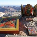 Освящение икон на горе Синай