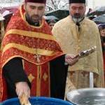 Праздник Богоявления в Цхинвале