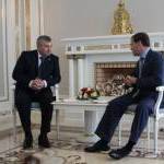Встреча Эдуарда Кокойты и Дмитрия Медведева в Сочи