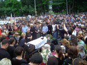В Цхинвале прошли похороны Родиона Туаева