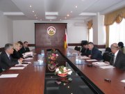 Президент Республики Южная Осетия Эдуард Кокойты принял Главу Миссии ОБСЕ в Грузии Терхи Хакала.