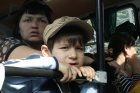 Эвакуация детей из Цхинвала