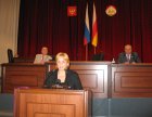 Выступление Председателя Парламента РСО-А Л.Б. Хабицовой на внеочередном 11 заседании Парламента РСО-А 