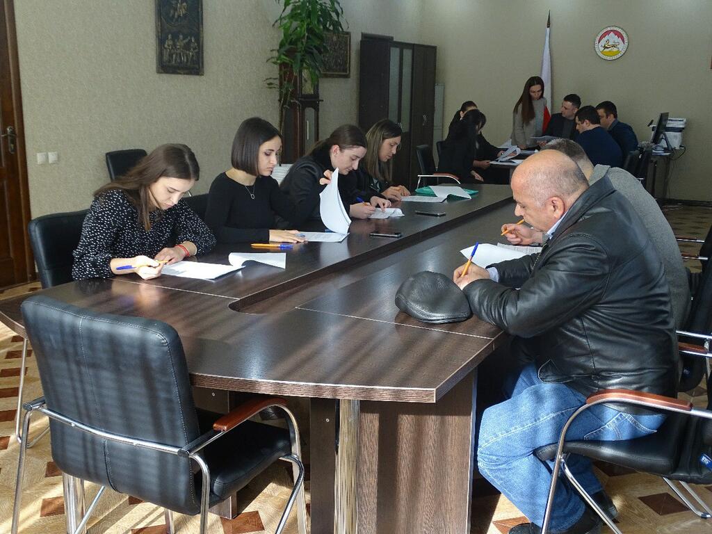 В минюсте Южной Осетии прошел конкурс на включение в кадровый резерв ...