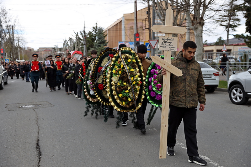 South Ossetia Paid Last Tributes To The Fighter Lost During The Special 