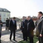 Эдуард Кокойты и Виктор Басаргин посетили объекты восстановления Цхинвала