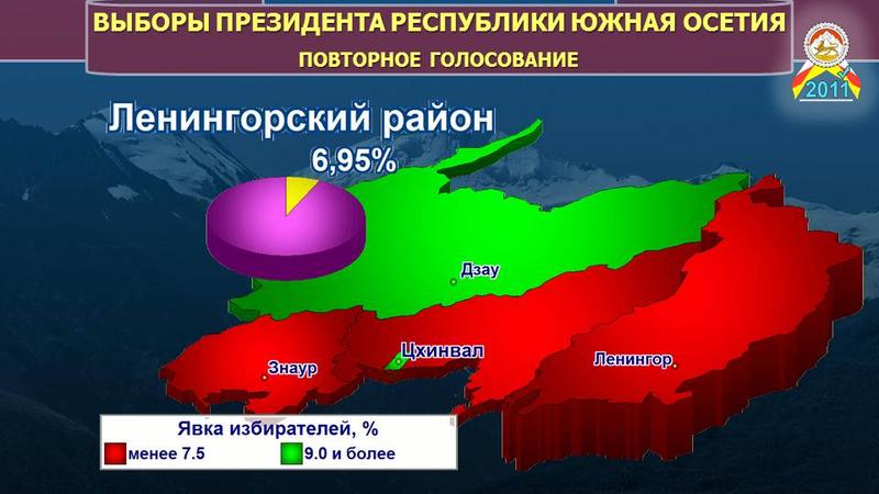 Ленингорский район южной осетии карта