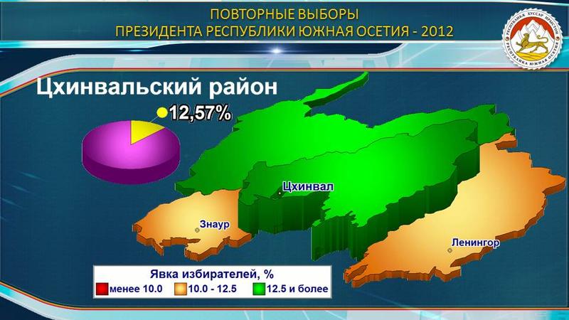 Карта цхинвальского района