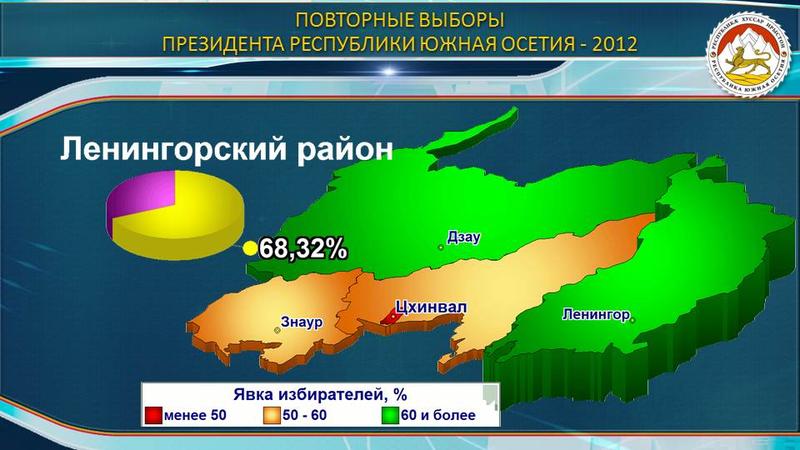 Карта цхинвальского района