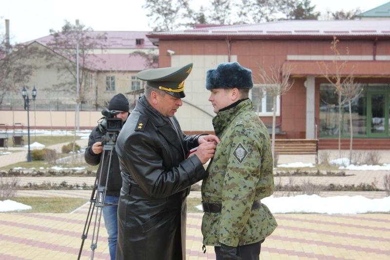 Российские пограничники в Абхазии