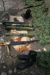 Схрон с оружием в грузинском селе Ередви