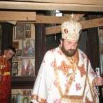 Епископ Аланский Георгий в  храме в с. Тигва