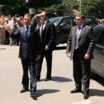 Президент России Дмитрий Медведев прибыл в Южную Осетию
