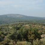 Вид с горы Фавор, где произошло Преображение Господне