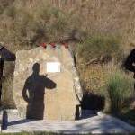 Руководство Южной Осетии  возложили цветы к мемориальному камню у въезда в Цхинвал