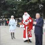 Открытие главной елки в Цхинвале
