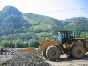 Идут работы по подготовке к строительству горного участка газопровода Дзуарикау-Цхинвал