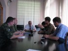 Представители молодежного правительства РЮО встретились с главой Цхинвальского офиса ОБСЕ
