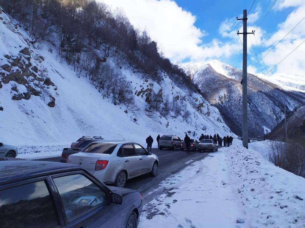 Осетия батайрагский перевал