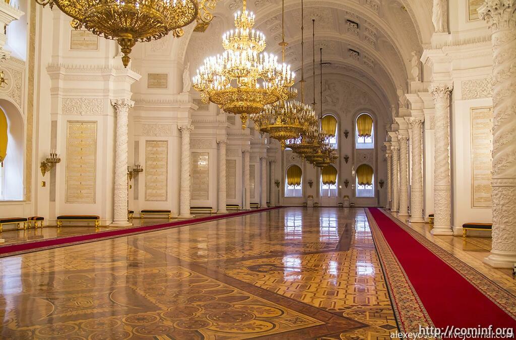 Екатерининский зал большого кремлевского дворца